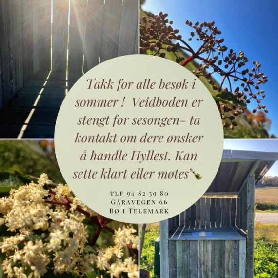 🫶🏻 Takk for alle som har besøkt veiboden vår, seint- tidlig hele sommeren !
