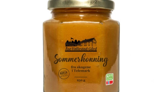 Sommerhonning 250g - 90 kroner.