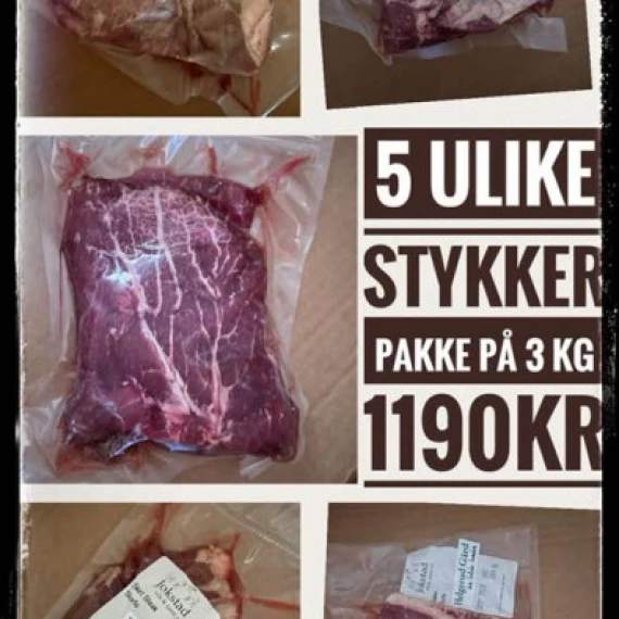 Unik mulighet til å smake og tilberede 5 ulike stykningsdeler som mange ikke kjenner så godt.