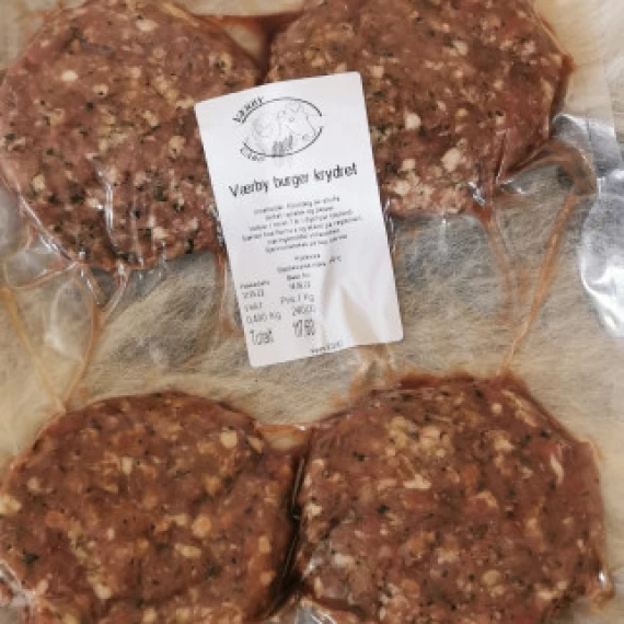 Værby burger kryddret