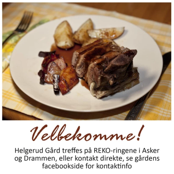 Godt utvalg av kjøtt!